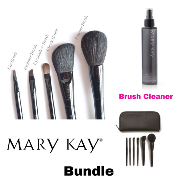 Mary Kay Makeup Mary Kay Brushes And Brush Cleaner Bundle Poshmark